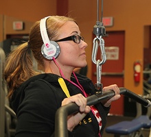 gym and music